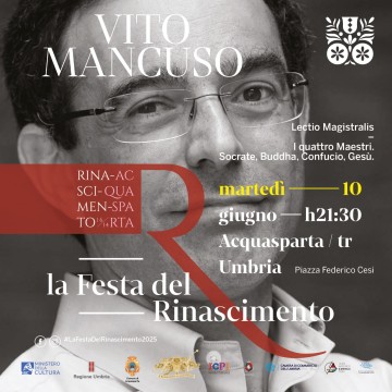 Vito Mancuso - I quattro maestri: Socrate, Budda, Confucio, Gesù